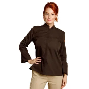 CENTURIO CHAQUETA MICROFIBRA MARRÓN CHOCOLATE MUJER