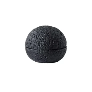 ROCA RUGOSA NEGRA ESFERA 16CM
