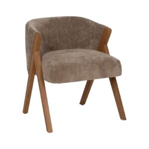 TAUPE SILLA DE ABEDUL 58X59,50XH68,50CM