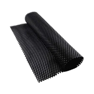 ROLLO POSAVASOS REJILLA ANTIDESLIZANTE NEGRA 60X500CM