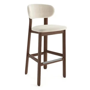 BAO TABURETE PREMIUM MADERA Y TELA