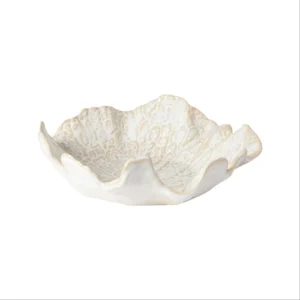 SILVIA BLANCO HOJA BOWL 27CM