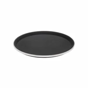 BANDEJA CAMARERO ANTIDESLIZANTE FIBRA+INOX 41CM