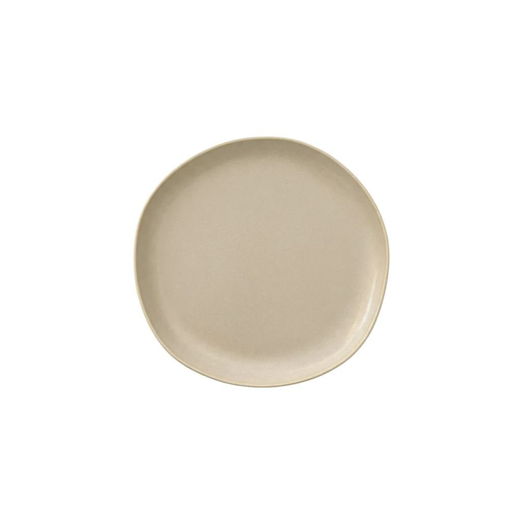TAUPE MATE ORGÁNICO PLATO LLANO 22CM