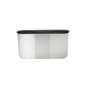 LESS IN MORE ACERO BRILLO CUBO OVAL VINO/CHAMPAGNE/HIELO 35x15X H18CM (9L)