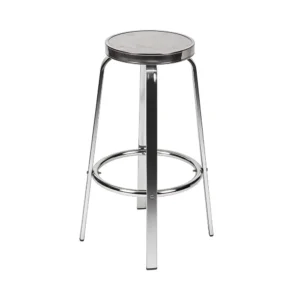 CLÁSICO TABURETE ALUMINIO 78x52x52