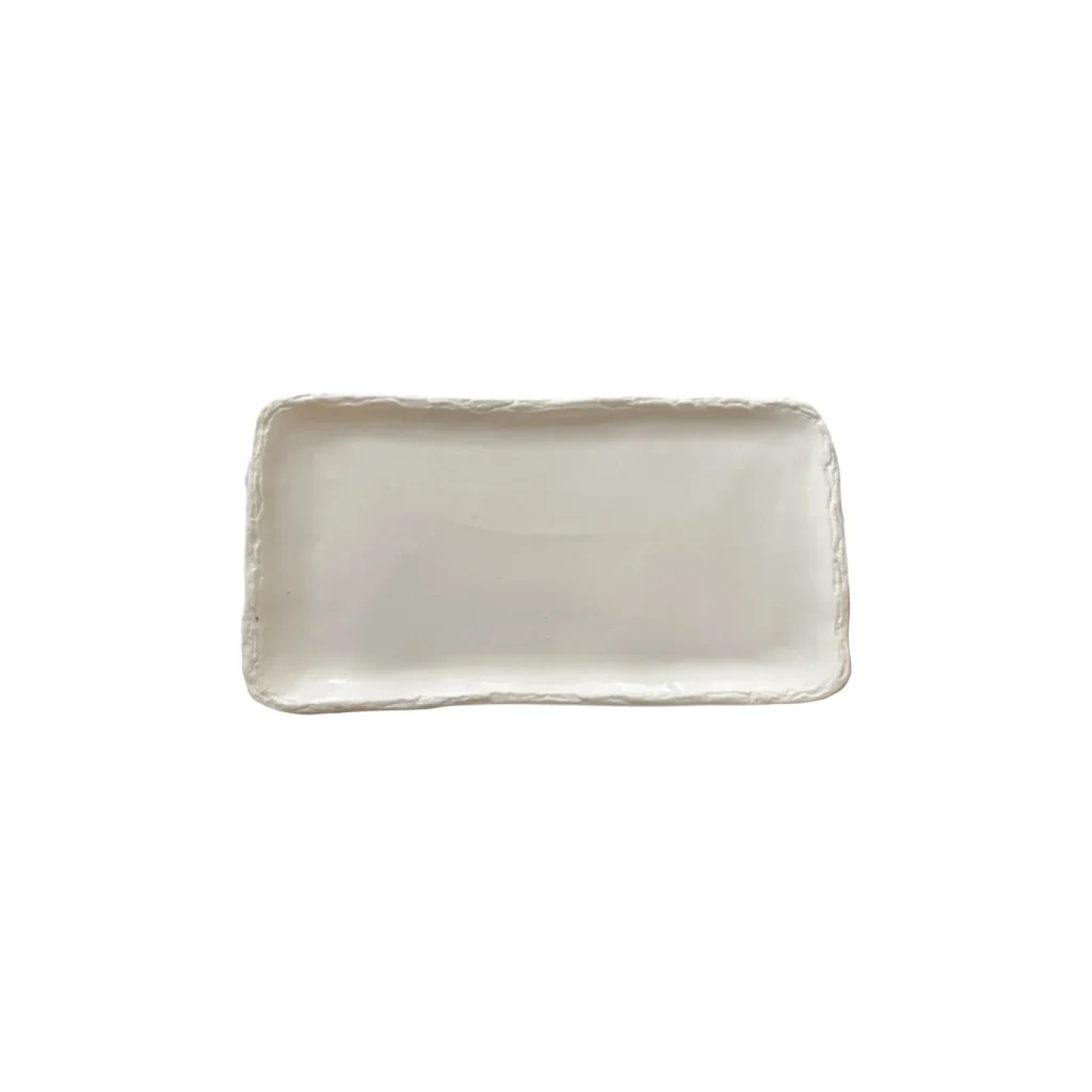 ROCA BANDEJA 25x13 ESMALTADO BLANCO
