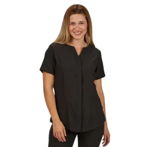 LIMPA CUELLO PICO CAMISA MUJER NEGRA