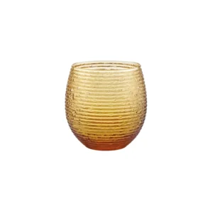 TEXTURA ORGÁNICA AMBAR VASO 25CL