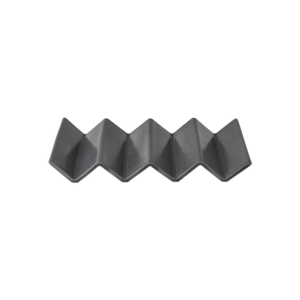 ESCALERA PLATO NEGRO MATE 35.5X25 H4CM