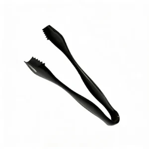 PINZA HIELO NEGRO MATE 18CM ACERO INOX18/10