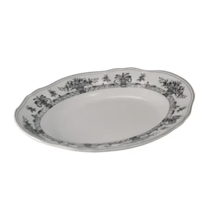 NEÓN FUENTE OVAL GRIS 24,5X18,5CM