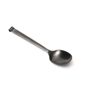 ELE CUCHARA SERVIR NEGRA 30CM ACERO 18/10