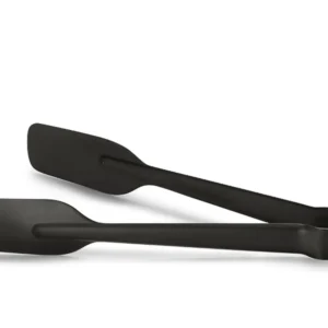 ELE PINZA SERVIR PASTEL NEGRA 24CM ACERO 18/10