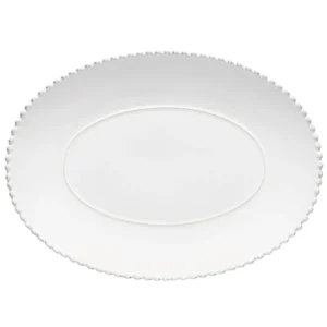 PERLA BLANCO FUENTE OVAL 34CM