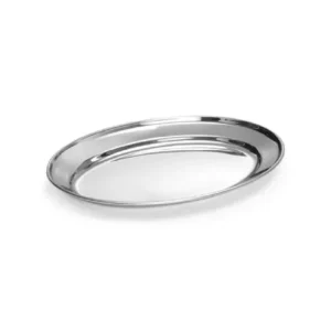 ACERO INOX BRILLO BANDEJA OVALADA 24,5x17CM