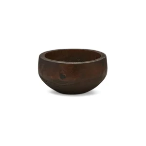 MADERA OSCURA BOL 19X H11CM
