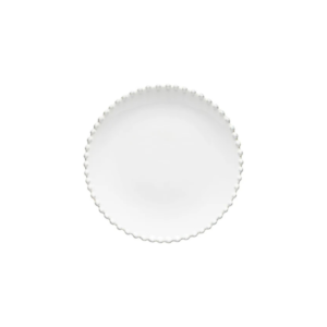 PERLA BLANCO PLATO LLANO 25CM