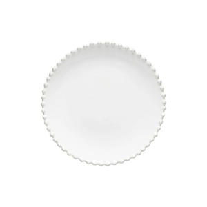 PERLA BLANCO PLATO LLANO 28CM