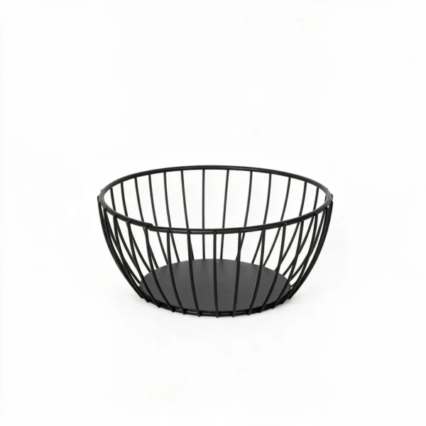 panera-cesta-metal-negra-frontal