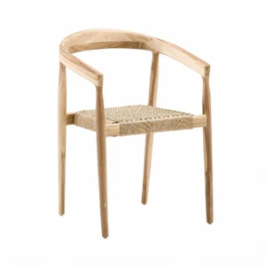 ARENA TRENZA REPOSABRAZO MADERA TEKA NATURAL