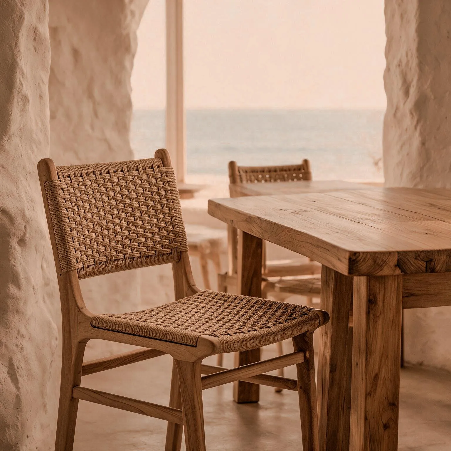 silla-arena-trenza-madera-teka-natural