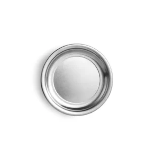 ACERO BRILLO PLATO LLANO CON ALA 24X H2CM