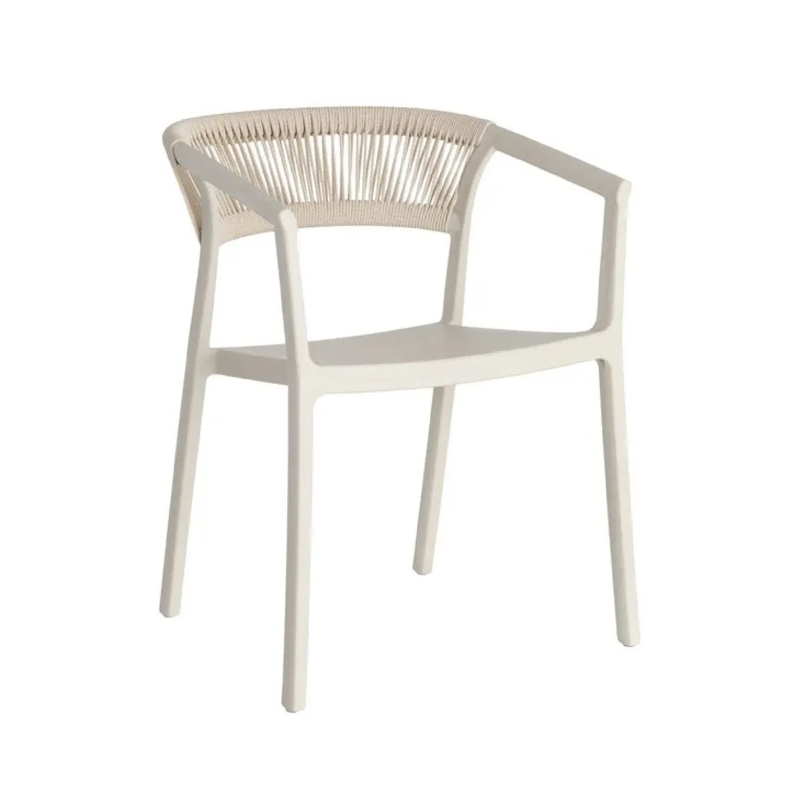 SILLA PRO APILABLE POLIPROPILENO CREMA 56 X 54 X 75,50 CM