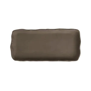 ROCA BANDEJA 25X13 MARRÓN CHOCOLATE MATE