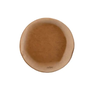 MAR PLATO ARTESANAL 23CM SALMÓN TRANSLÚCIDO