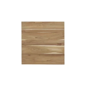 TAPA DE MADERA DE TEKA 70X70X 4CM